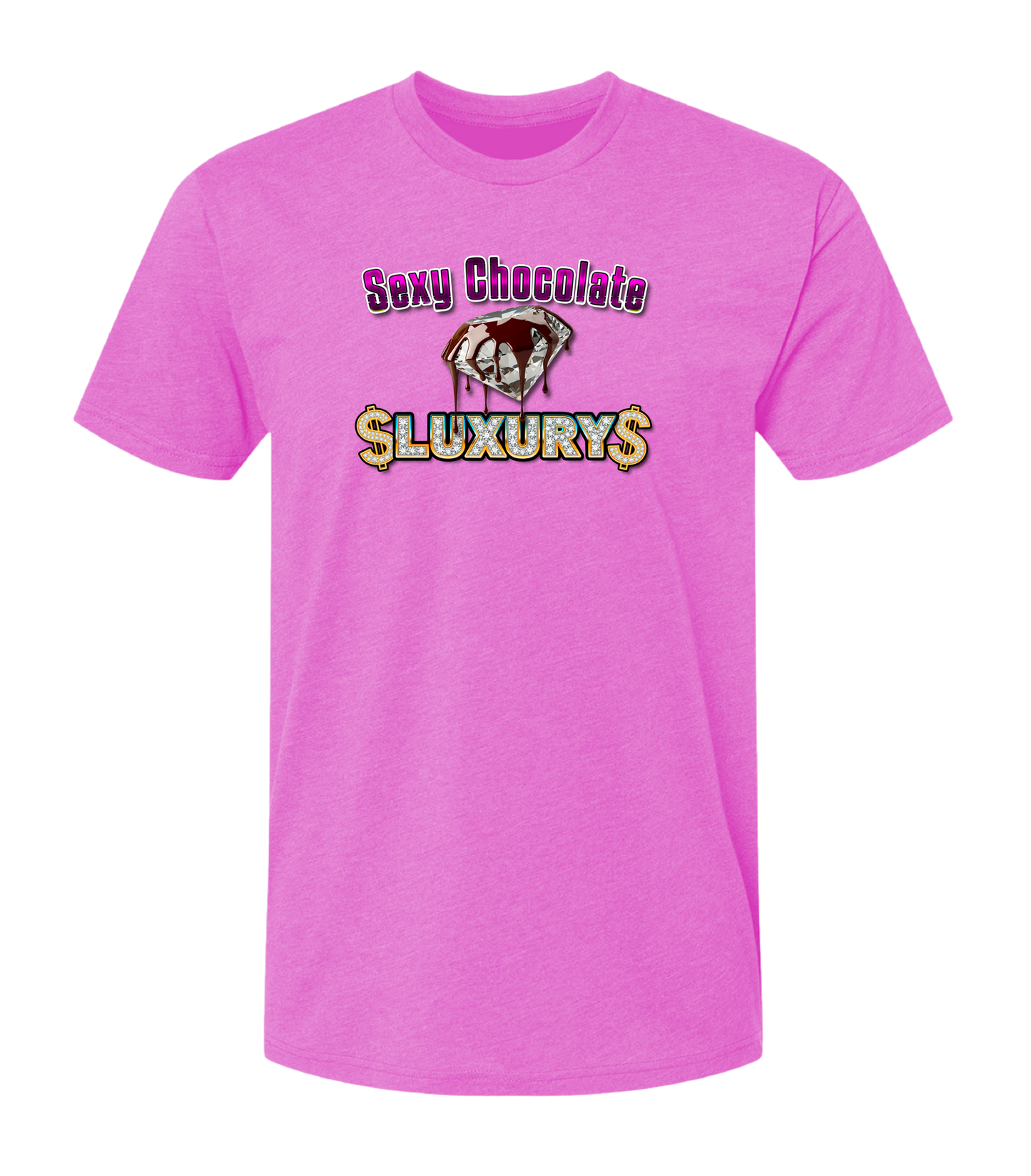 Camisetas de lujo de chocolate sexy