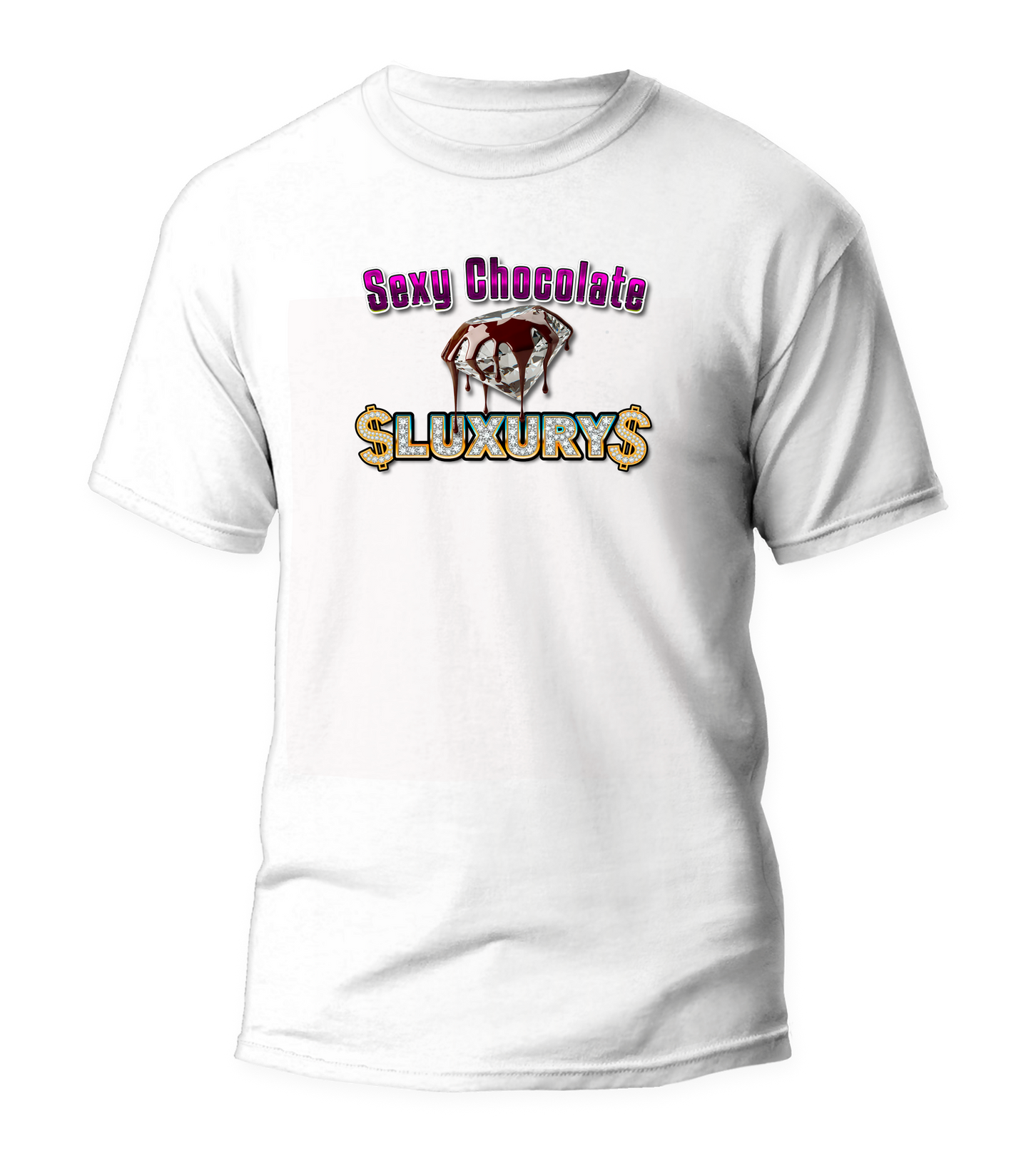 Camisetas de lujo de chocolate sexy