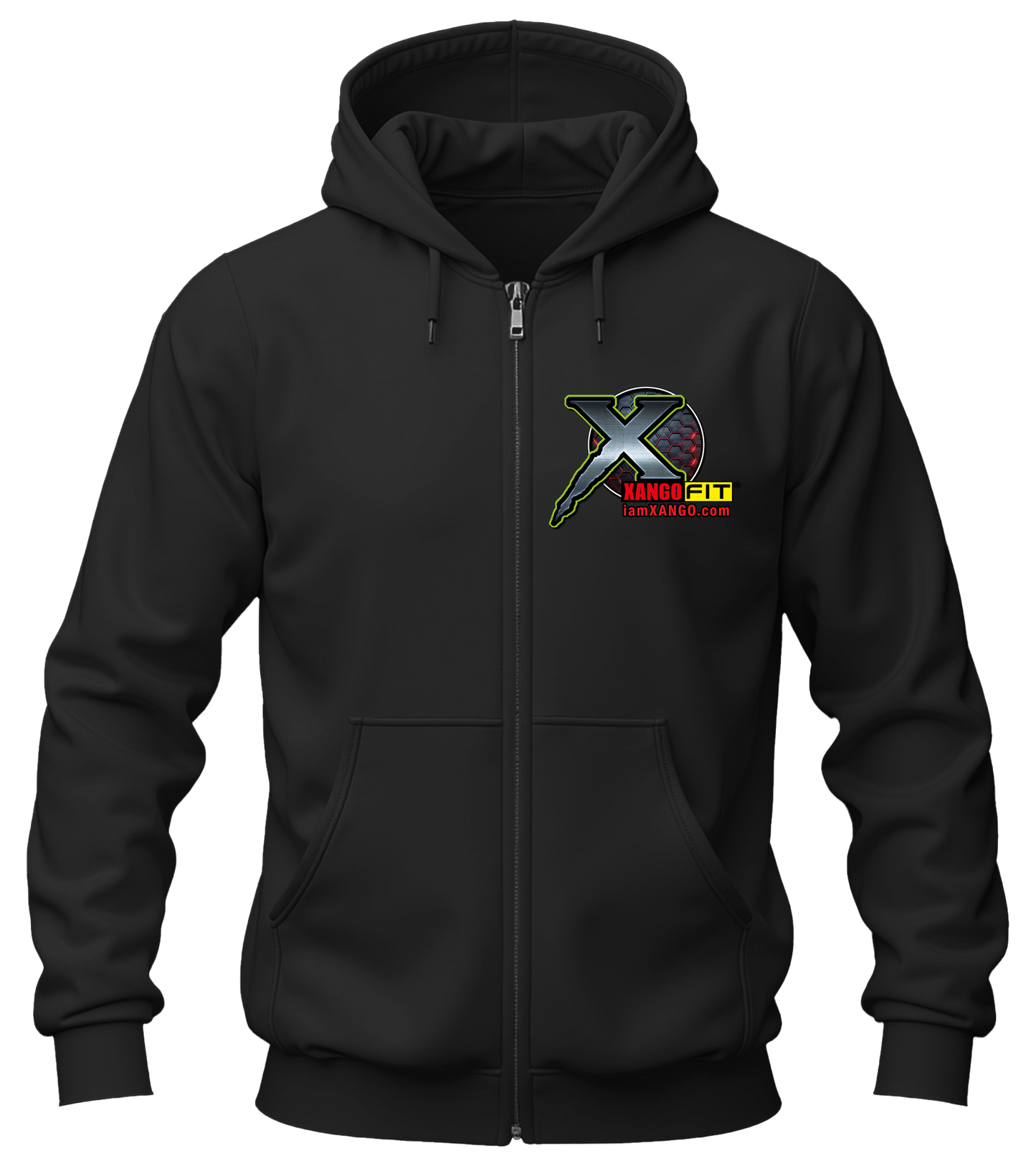 Sudadera con capucha XANGO FIT - Cremallera