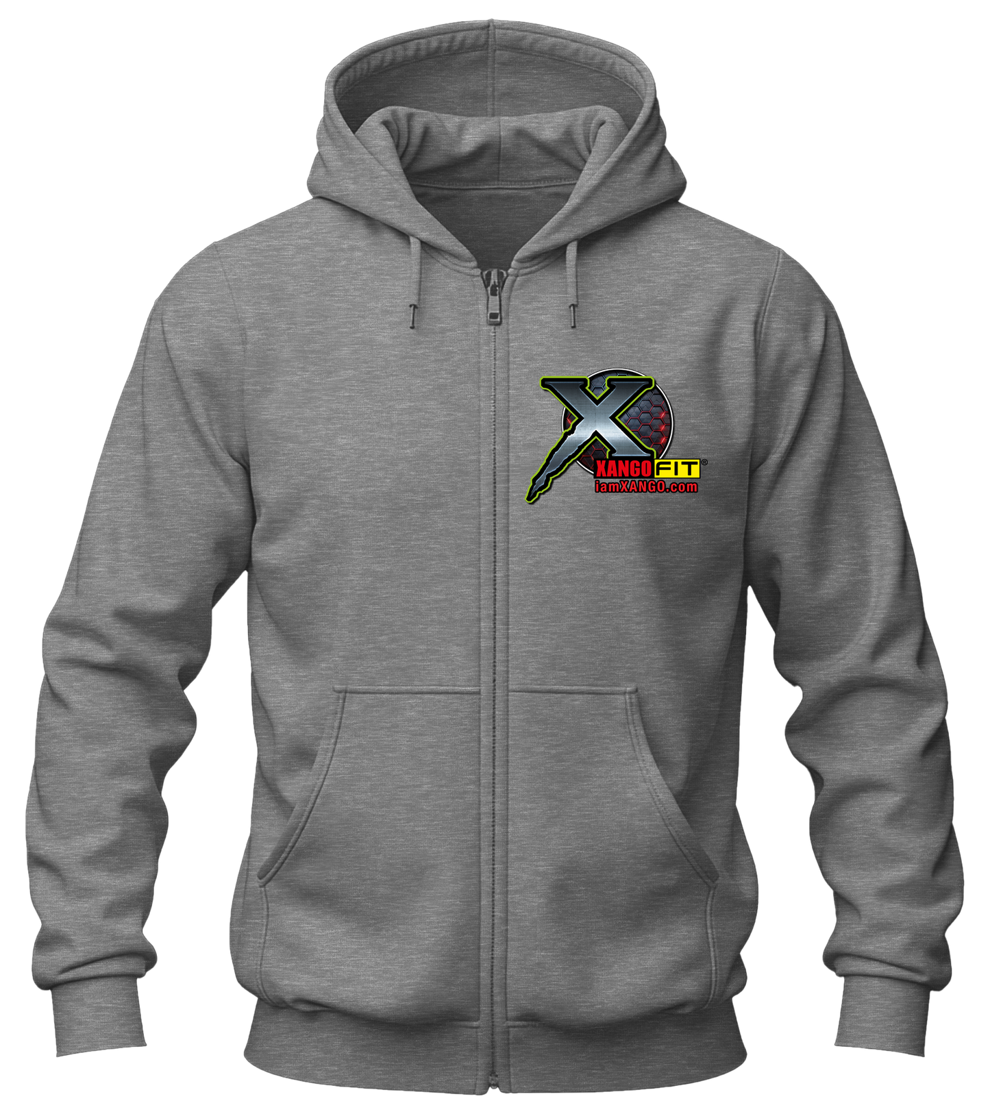 Sudadera con capucha XANGO FIT - Cremallera